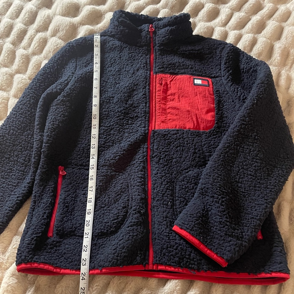 🆕 NWT Tommy Hilfiger Sherpa Zip Jacket